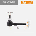 ML-4740 MASUMA Africa Hot Deals Auto Suspension System Stabilizer Link for 1988-2008 Japanese cars